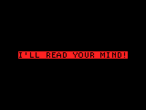 Mind Reader (JOKE PROJECT)