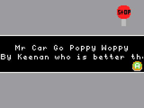 Mr Car Go Poppy Woppy